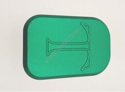 TANFOGLIO UNICA U011 GREEN ALU BASE PAD LARGE FRAME - zielone aluminiowe stopki magazynków duży szkielet