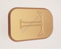 TANFOGLIO UNICA U011 GLOD ALU BASE PAD LARGE FRAME - złote aluminiowe stopki magazynków duży szkielet