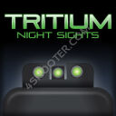 TRUGLO TRITIUM SET - GLOCK LOW - trytowe przyrządy celownicze do pistoletów Glock (zestaw)