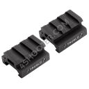 Adapter unoszący z szyną Picatinny TRUGLO TG8972B RISER MOUNT PICATINNY 1/2” - 2 PIECES