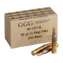 Amunicja GGG .223 Rem 55 gr FMJ