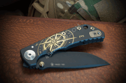 Nóż SPARTAN BLADES SPARTAN HARSEY FOLDER - 2019 SPECIAL EDITION - GOLDEN COMPASS