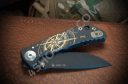 Nóż SPARTAN BLADES SPARTAN HARSEY FOLDER - 2019 SPECIAL EDITION - GOLDEN COMPASS