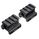 Adapter unoszący z szyną Picatinny TRUGLO TG8982B RISER MOUNT PICATINNY 3/4” - 2 PIECES